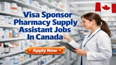 Visa Sponsor Pharmacy Supply Assistant Jobs In Canada