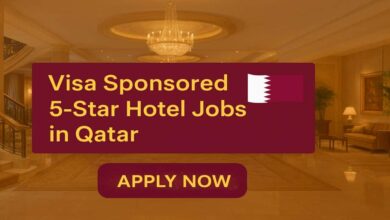 Visa Sponsored 5-Star Hotel Jobs in Qatar