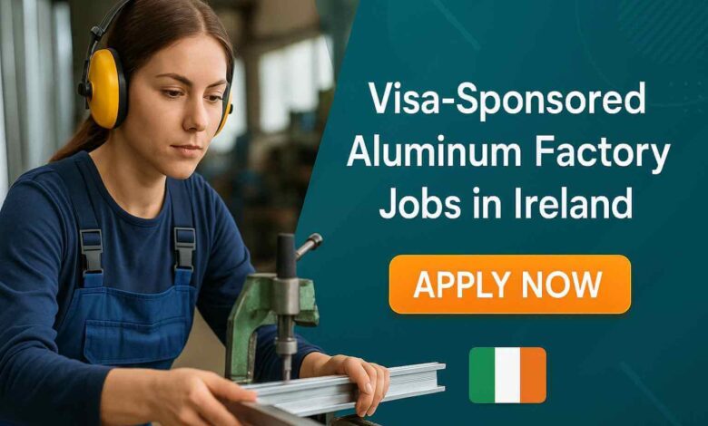 Visa-Sponsored Aluminum Factory Jobs in Ireland