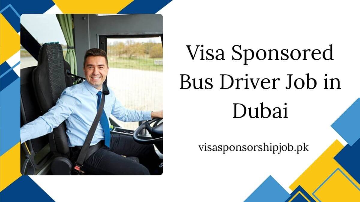 Visa Sponsored Bus Driver Job in Dubai