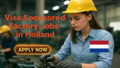 Visa Sponsored Factory Jobs in Holland