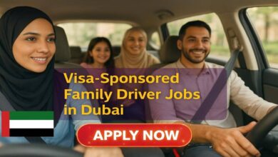 Visa-Sponsored Family Driver Jobs in Dubai