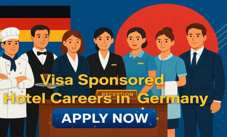 Visa Sponsored Hotel Careers in Germany