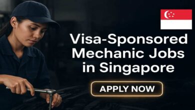 Visa-Sponsored Mechanic Jobs in Singapore