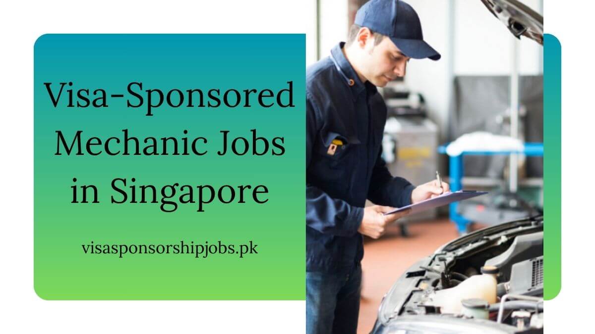 Visa-Sponsored Mechanic Jobs in Singapore