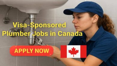 Visa-Sponsored Plumber Jobs in Canada