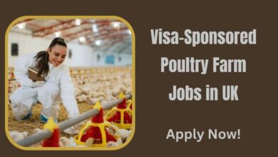 Visa-Sponsored Poultry Farm Jobs in UK
