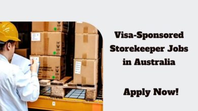 Visa-Sponsored Storekeeper Jobs in Australia