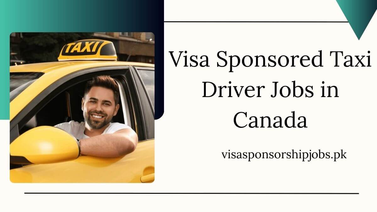 Visa Sponsored Taxi Driver Jobs in Canada