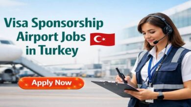 Visa Sponsorship Airport Jobs in Turkey