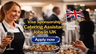 Visa Sponsorship Catering Assistant Jobs in UK