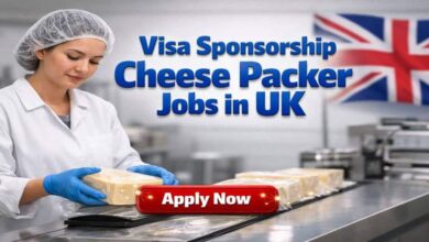 Visa Sponsorship Cheese Packer Jobs in UK