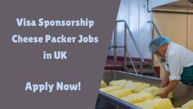 Visa Sponsorship Cheese Packer Jobs in UK