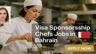 Visa Sponsorship Chefs Jobs in Bahrain
