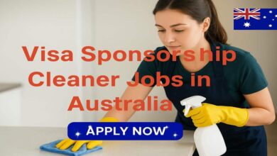 Visa Sponsorship Cleaner Jobs in Australia