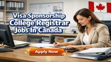 Visa Sponsorship College Registrar Jobs In Canada