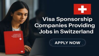 Visa Sponsorship Companies Providing Jobs in Switzerland