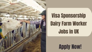 Visa Sponsorship Dairy Farm Worker Jobs in UK