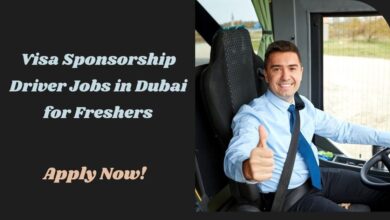 Visa Sponsorship Driver Jobs in Dubai for Freshers