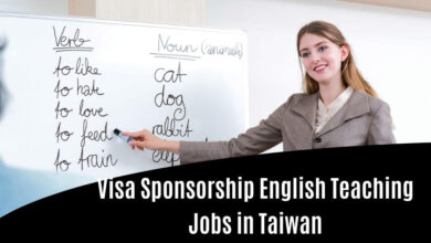 Visa Sponsorship English Teaching Jobs in Taiwan