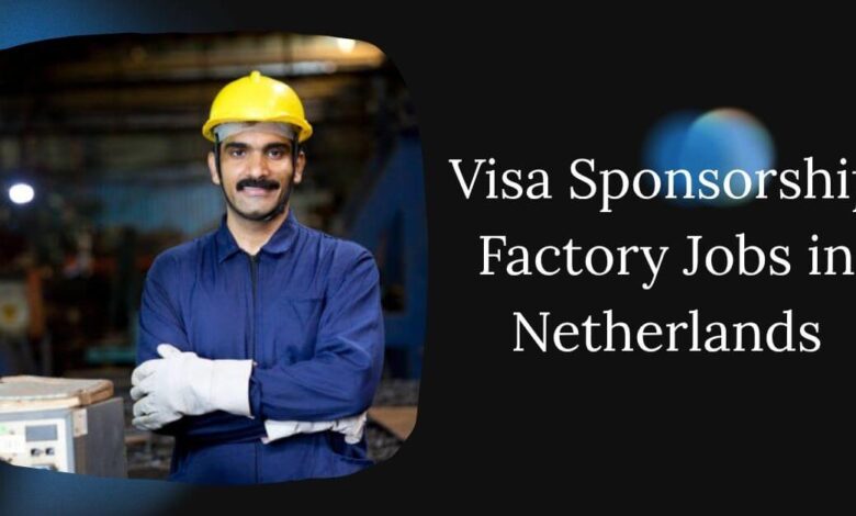 Visa Sponsorship Factory Jobs in Netherlands