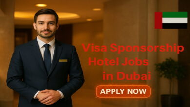 Visa Sponsorship Hotel Jobs in Dubai