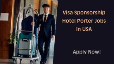 Visa Sponsorship Hotel Porter Jobs in USA