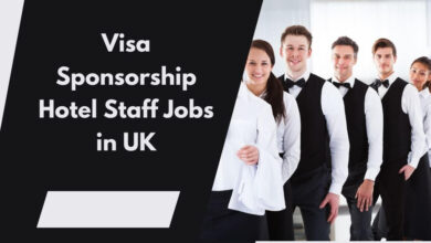 Visa Sponsorship Hotel Staff Jobs in UK