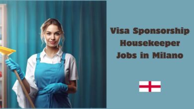 Visa Sponsorship Housekeeper Jobs in Milano