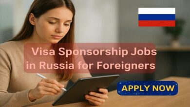 Visa Sponsorship Jobs in Russia for Foreigners