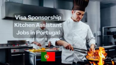 Visa Sponsorship Kitchen Assistant Jobs in Portugal
