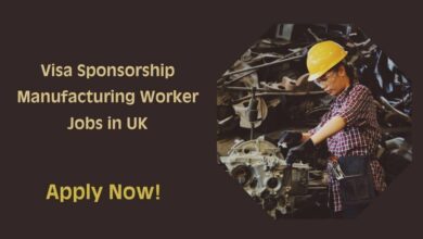 Visa Sponsorship Manufacturing Worker Jobs in UK