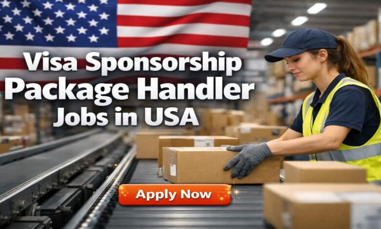 Visa Sponsorship Package Handler Jobs in USA