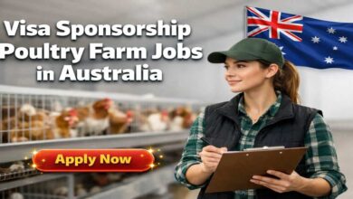 Visa Sponsorship Poultry Farm Jobs in Australia