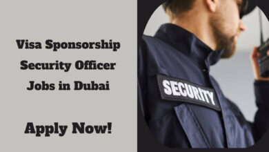 Visa Sponsorship Security Officer Jobs in Dubai