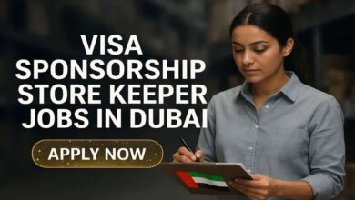 Visa Sponsorship Store Keeper Jobs in Dubai