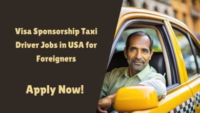 Visa Sponsorship Taxi Driver Jobs in USA for Foreigners