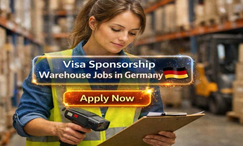 Visa Sponsorship Warehouse Jobs in Germany