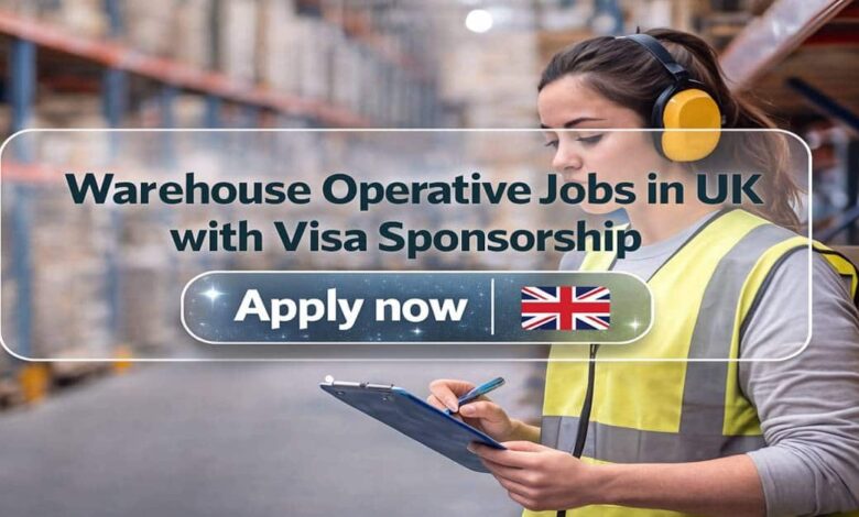 Warehouse Operative Jobs in UK with Visa Sponsorship