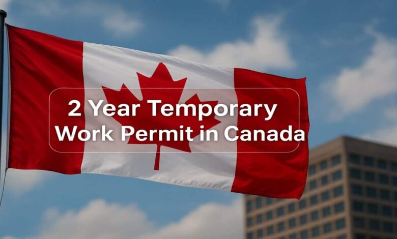 2 Year Temporary Work Permit in Canada