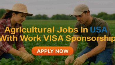 Agricultural Jobs in USA With Work VISA Sponsorship