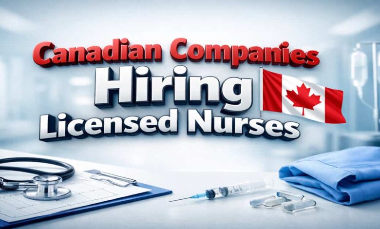 Canadian Companies Hiring Licensed Nurses