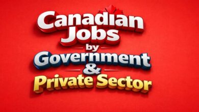 Canadian Jobs by Government & Private Sector