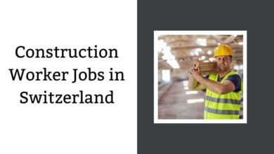 Construction Worker Jobs in Switzerland