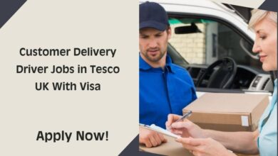 Customer Delivery Driver Jobs in Tesco UK With Visa