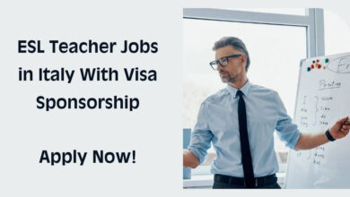 ESL Teacher Jobs in Italy With Visa Sponsorship