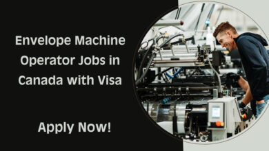 Envelope Machine Operator Jobs in Canada with Visa