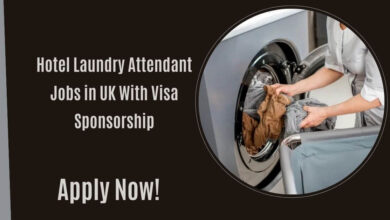 Hotel Laundry Attendant Jobs in UK With Visa Sponsorship