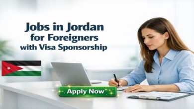 Jobs in Jordan for Foreigners with Visa Sponsorship