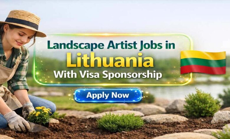 Landscape Artist Jobs in Lithuania With Visa Sponsorship
